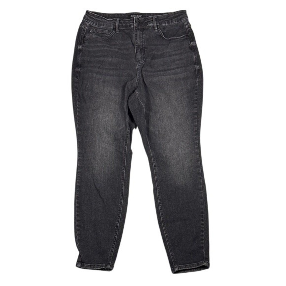 Judy Blue Women 16W Black High Rise‎ Skinny Jeans JB88753 BK Stretch Denim Pants